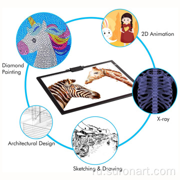 Световой короб A3 Bright Tracing с магнитным зажимом